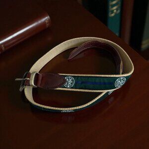 YM Men's Kansas City Country Club KCCC Green Logo Belt Size 36